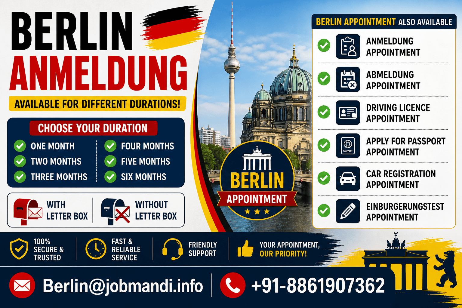 9. Berlin Anmeldung